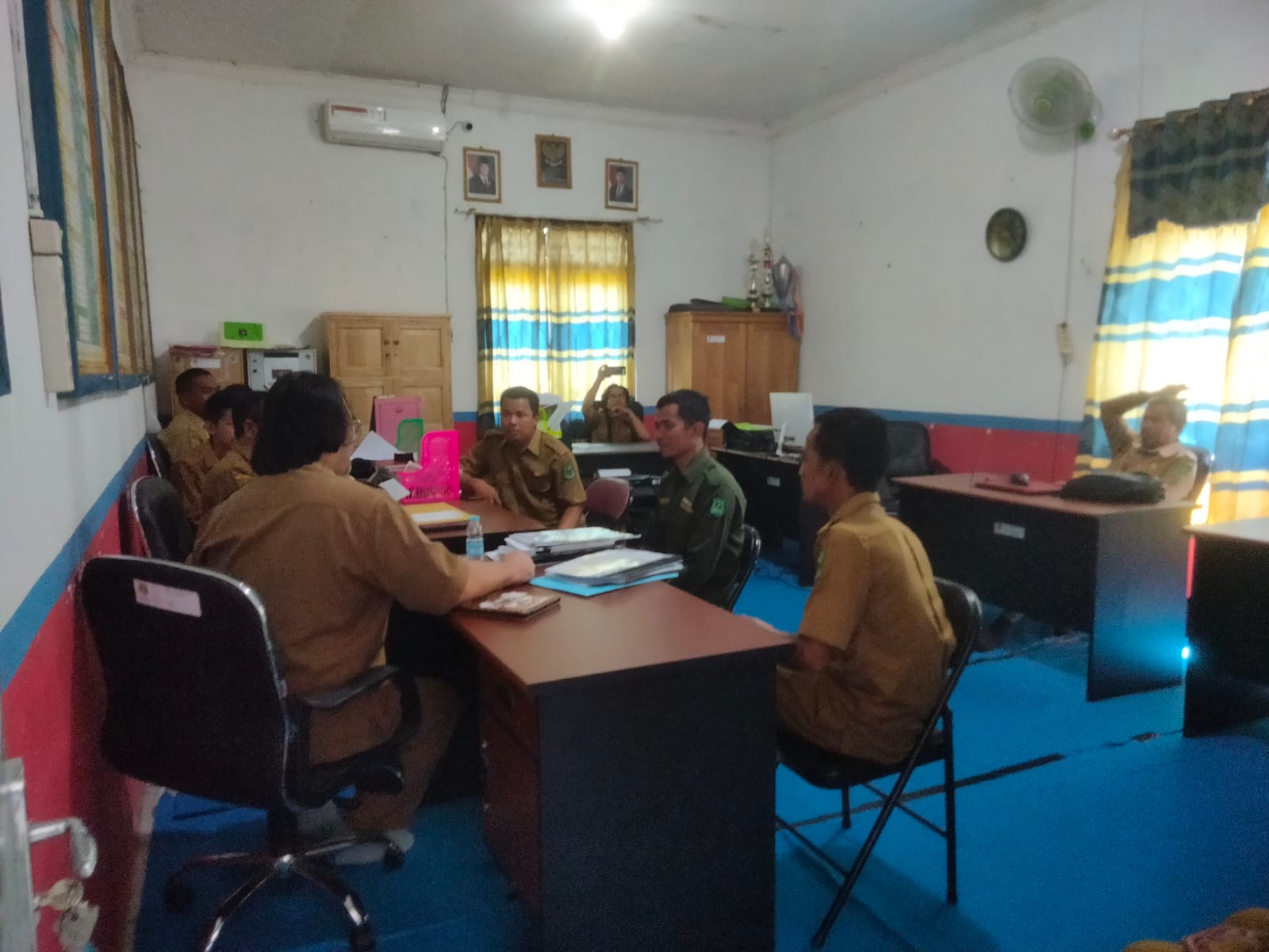 Desa Bungai Jaya Dapat Pendampingan Tiga Dinas Terkait Persiapan Lomba Desa Anti Korupsi