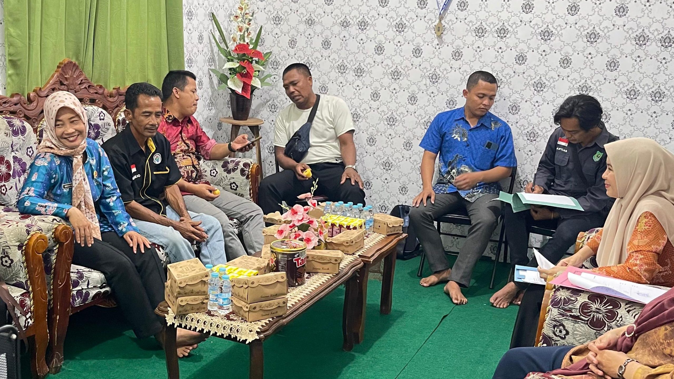 Balai Penyuluhan KB dan Dinas P3APPKB Kapuas Gelar Pembinaan Pokja Kampung KB Desa Bungai Jaya