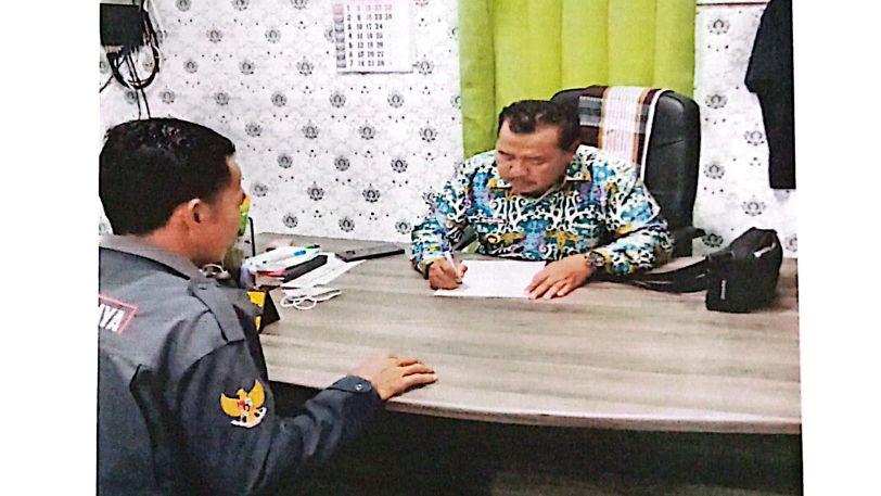 Perangkat Desa Bungai Jaya Deklarasi Bebas Konflik Kepentingan