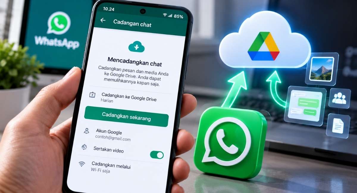 Cara Backup WhatsApp agar Chat Tidak Hilang