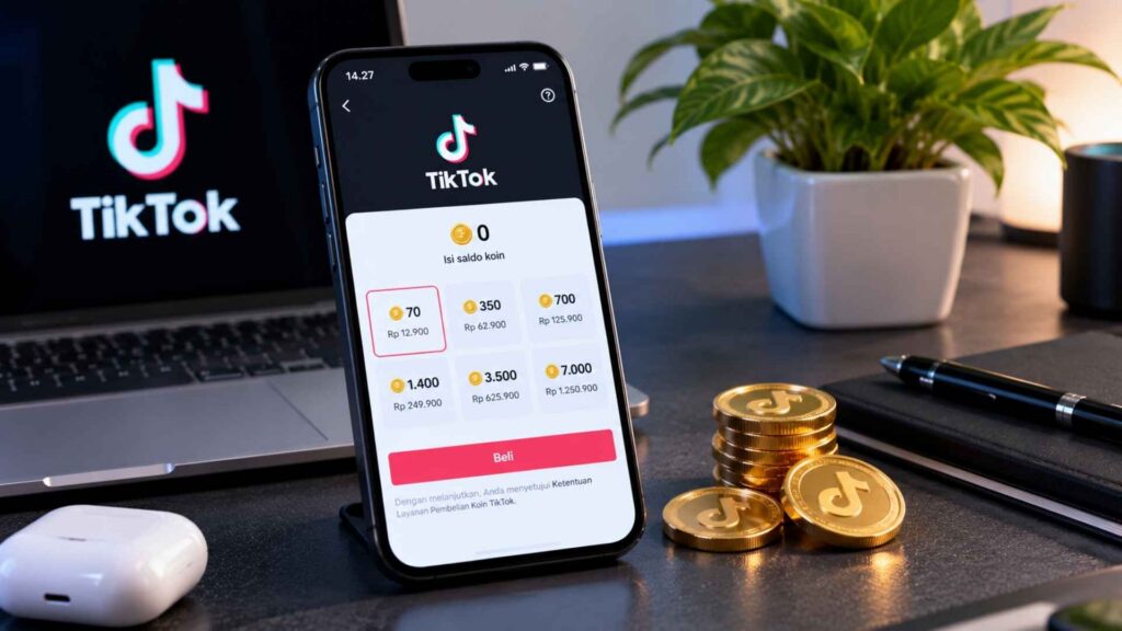 Cara Beli Koin TikTok Murah Terbaru 2026, Lewat Aplikasi dan Website Resmi