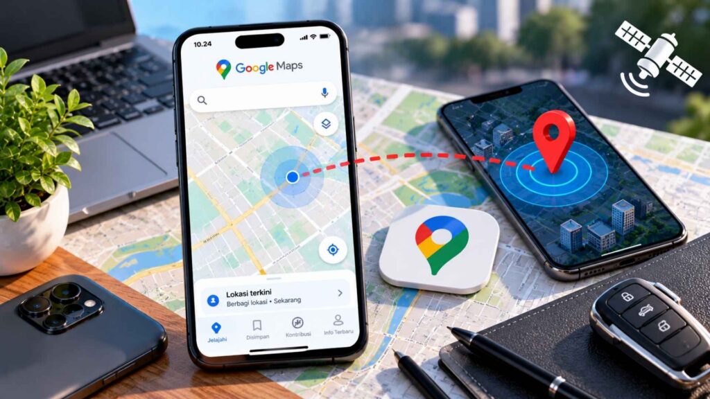 Cara Melacak Lokasi Nomor HP Lewat Google Maps, Begini Caranya