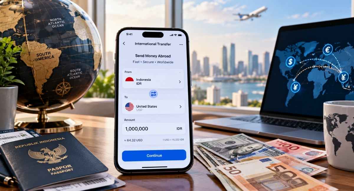 Cara Transfer Uang ke Luar Negeri 2026, Mudah dan Aman
