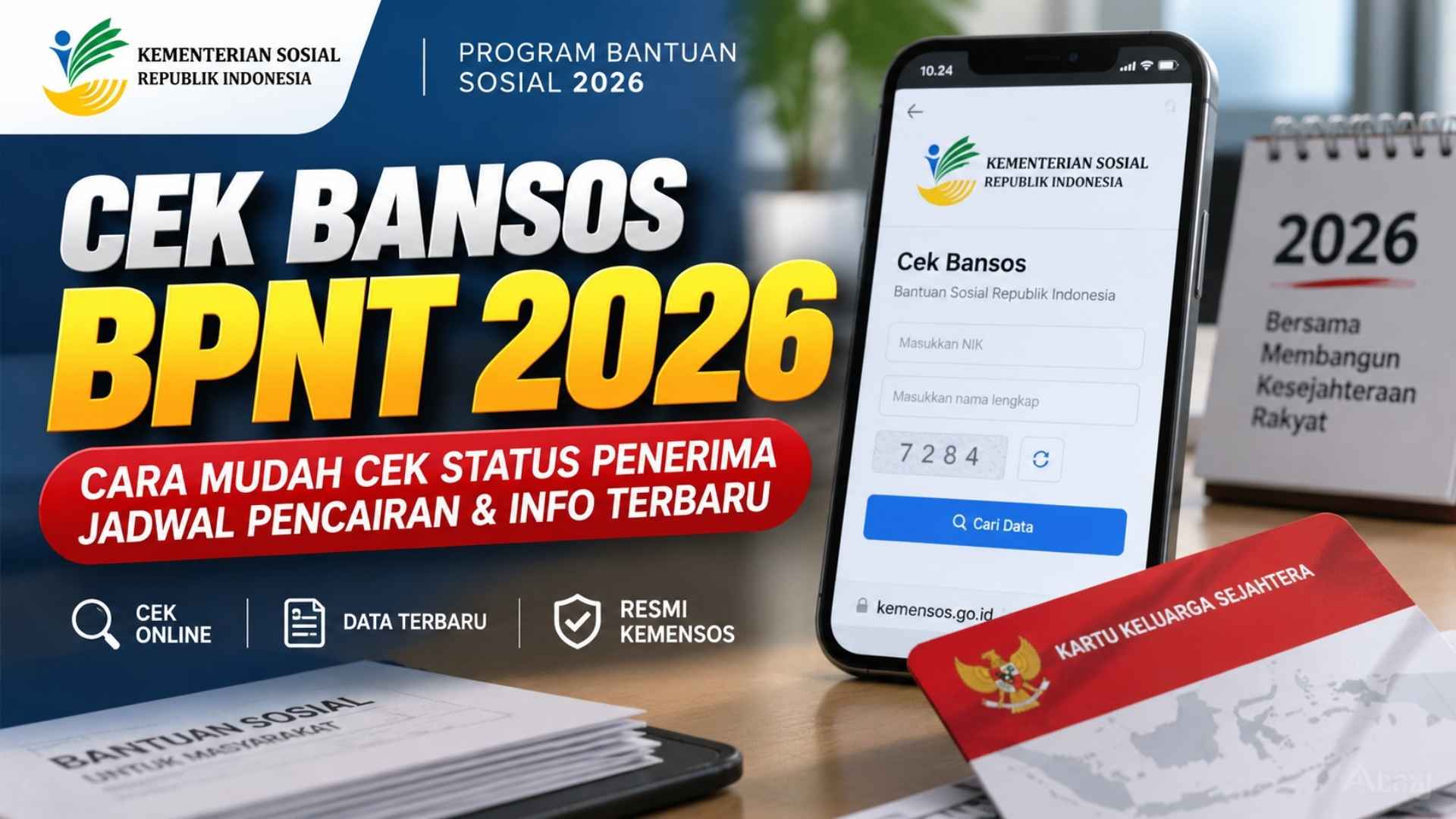 Cek Bansos BPNT 2026 Lewat NIK, Ini Jadwal Tahap 3 dan Cara Melihat Status