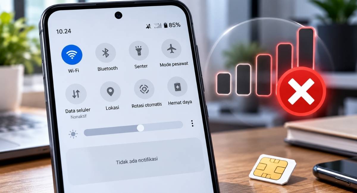Data Seluler Tidak Muncul di HP Ini Penyebab dan Cara Mengatasinya