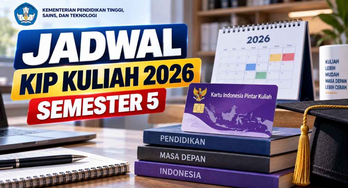 Jadwal KIP Kuliah 2026 Semester 5, Cek Waktu Pencairan dan Statusnya