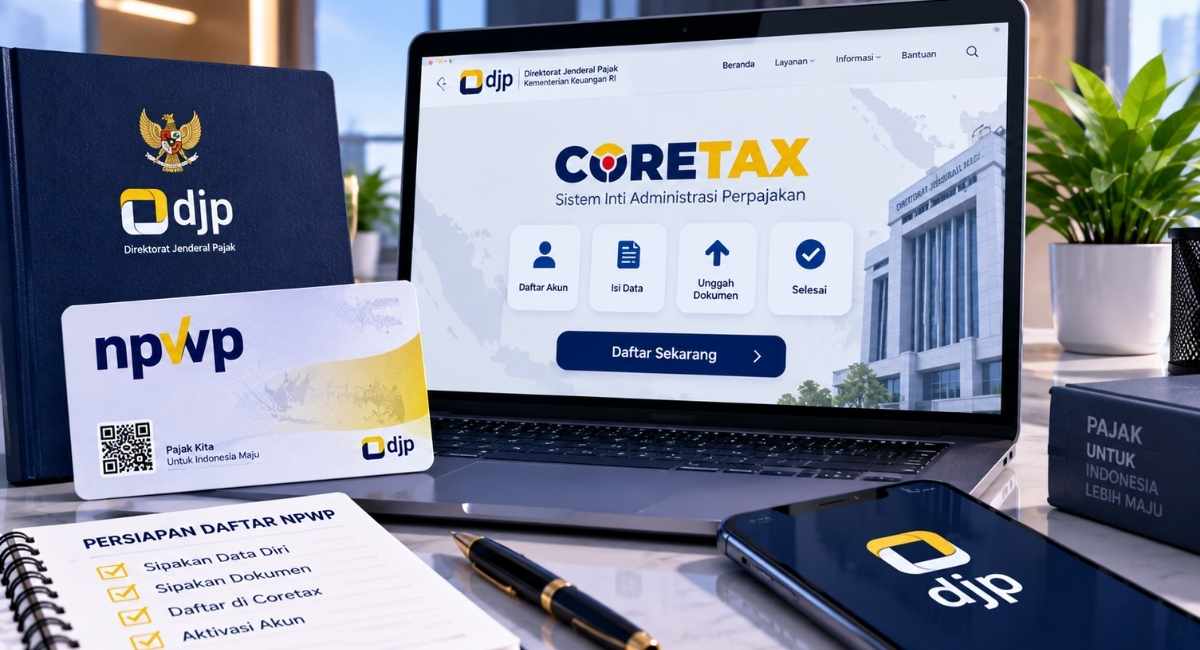 Pembuatan NPWP 2026 Gratis, Begini Cara Daftar Online Lewat Coretax DJP