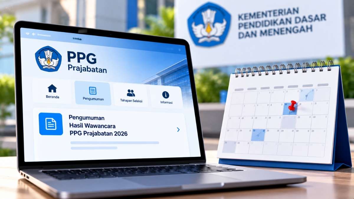 Pengumuman PPG Prajabatan 2026, Cek Jadwal Hasil Wawancara Disini