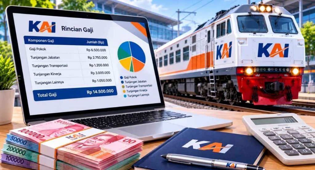 Rincian Gaji Pegawai KAI 2026 Berdasarkan Posisi dan Tunjangan