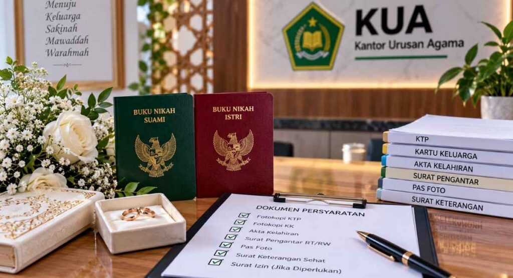 Syarat Nikah 2026 Terbaru, Ini Dokumen, Biaya, dan Cara Daftar di KUA