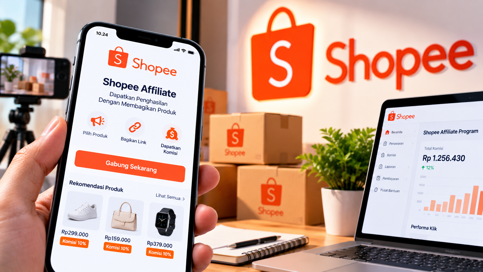 Cara Daftar Shopee Affiliate 2026, Syarat dan Cara Mendapatkan Komisi