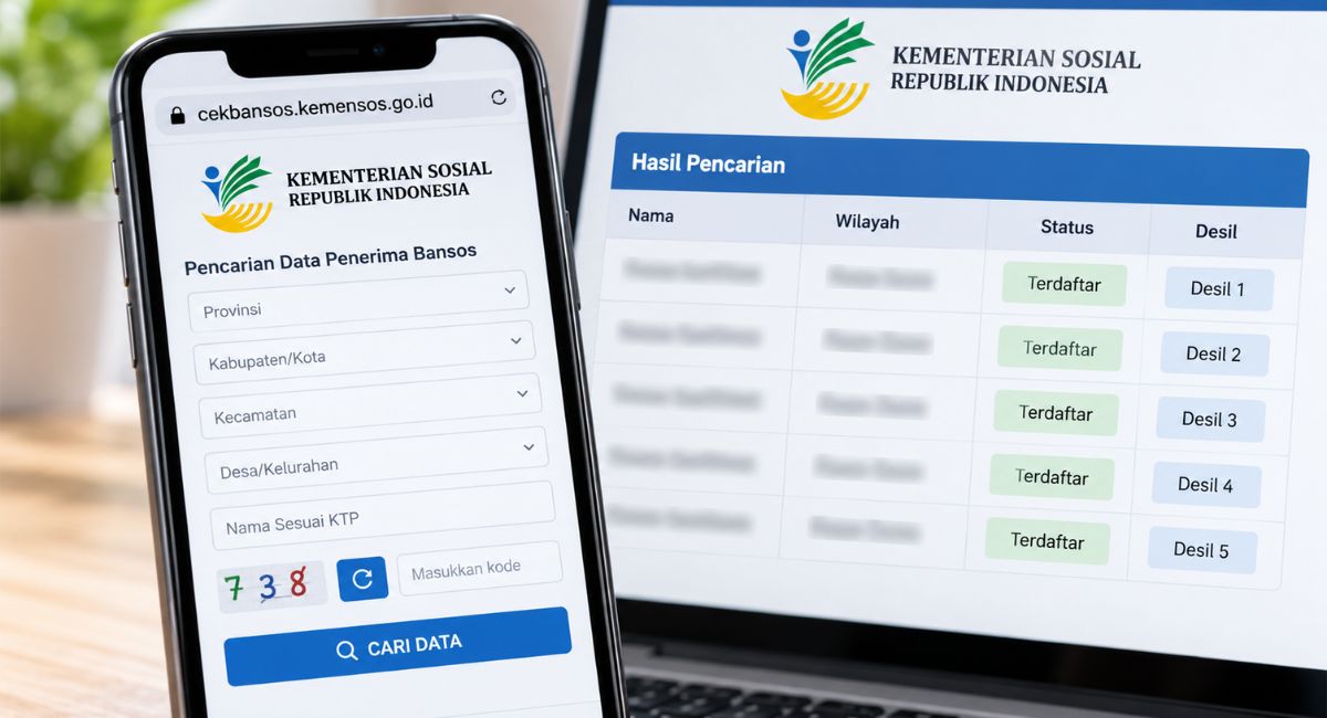Cara Mengetahui Desil Bansos Lewat HP dan Memahami Hasilnya