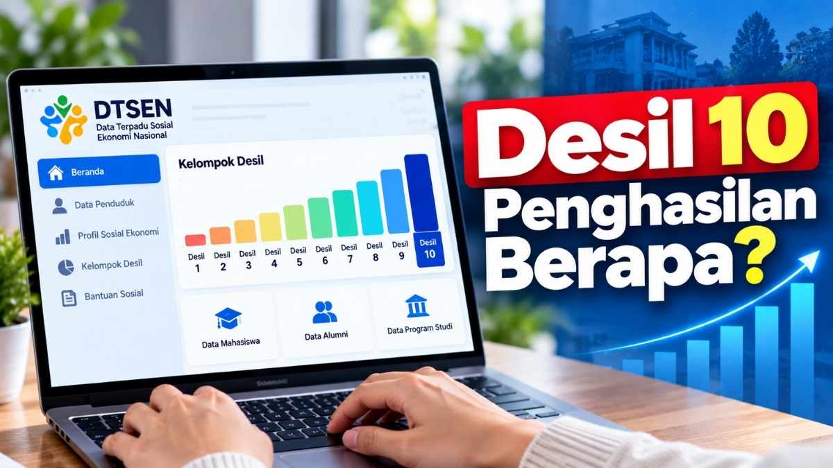 Desil 10 Penghasilan Berapa Ini Penjelasan dan Artinya di DTSEN