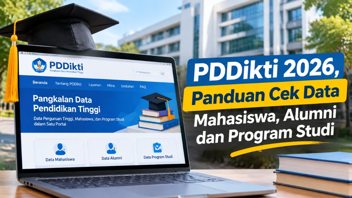 PDDikti 2026, Panduan Cek Data Mahasiswa, Alumni dan Program Studi