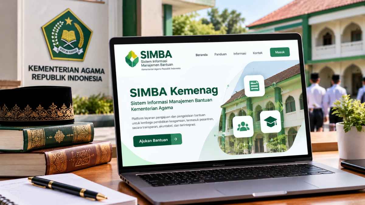 SIMBA Kemenag 2026 Cara Daftar, Login dan Ajukan Bantuan Pesantren