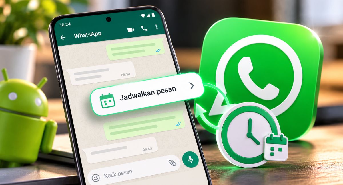 WhatsApp Uji Coba Fitur Schedule di Android, Pesan Bisa Terkirim Otomatis